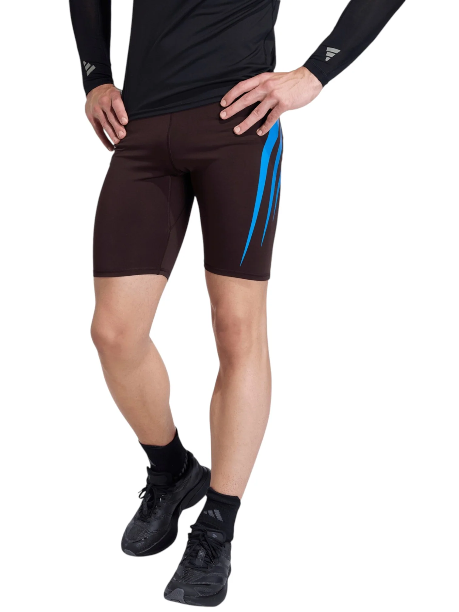 Adidas Men's Adizero Archive Running Short Leggings - Image 2
