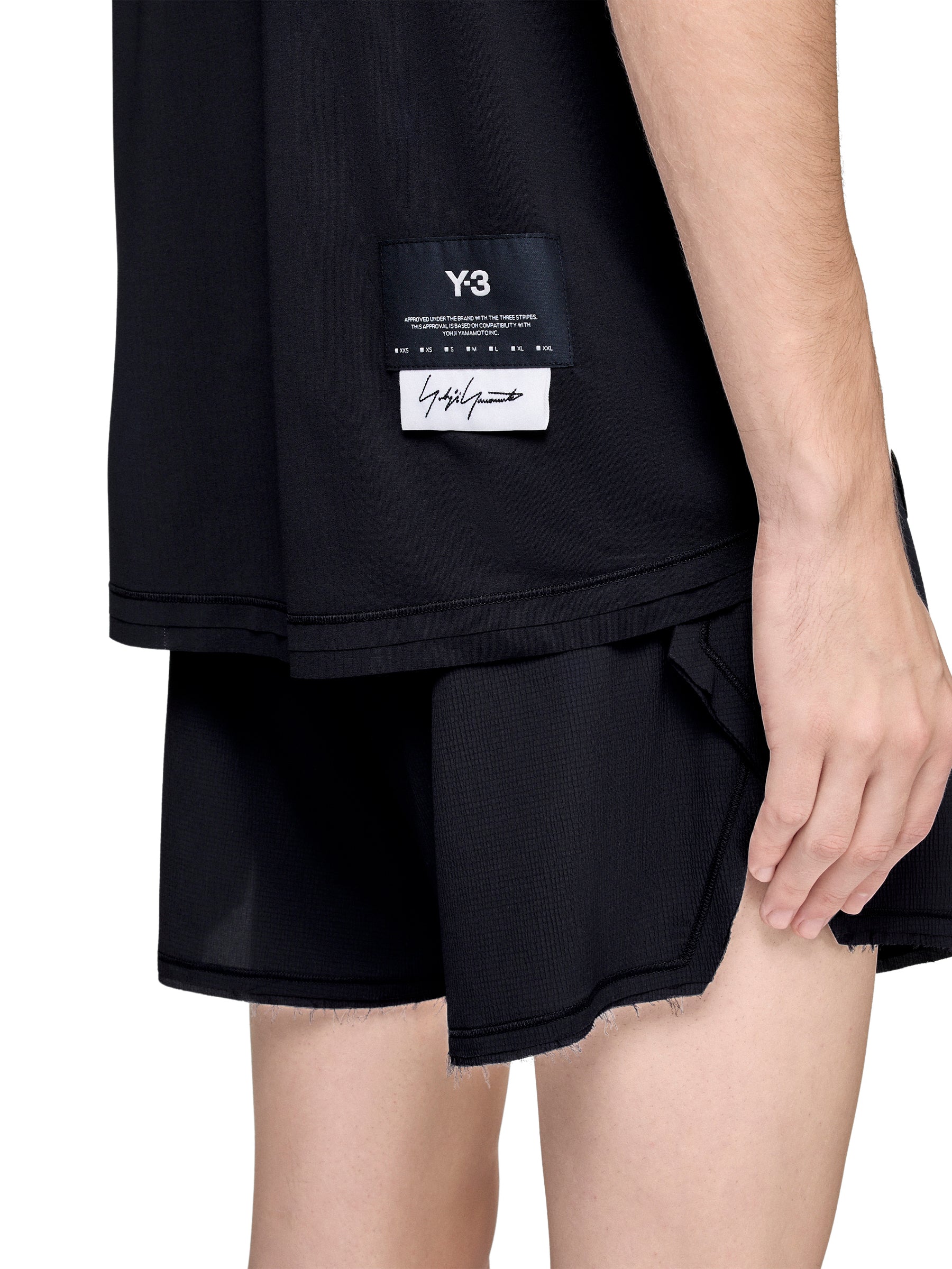 Adidas Men's Y-3 Running Short Sleeve T-Shirt - Image 5