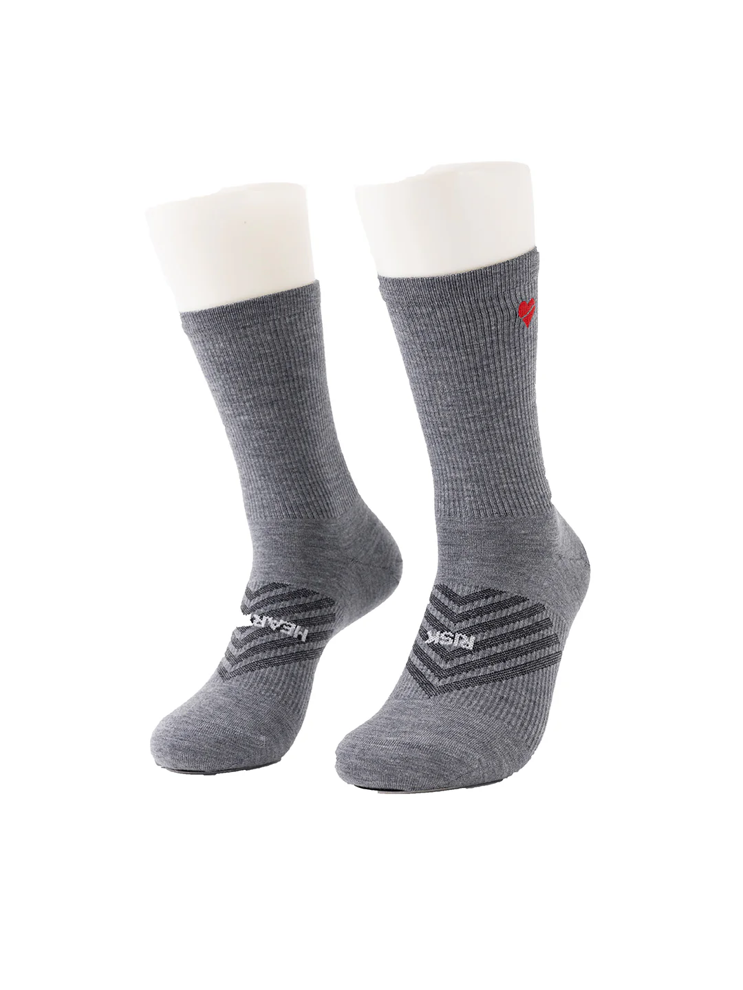 Heartbreak Lightweight Merino Wool Crew Running Socks - Image 2