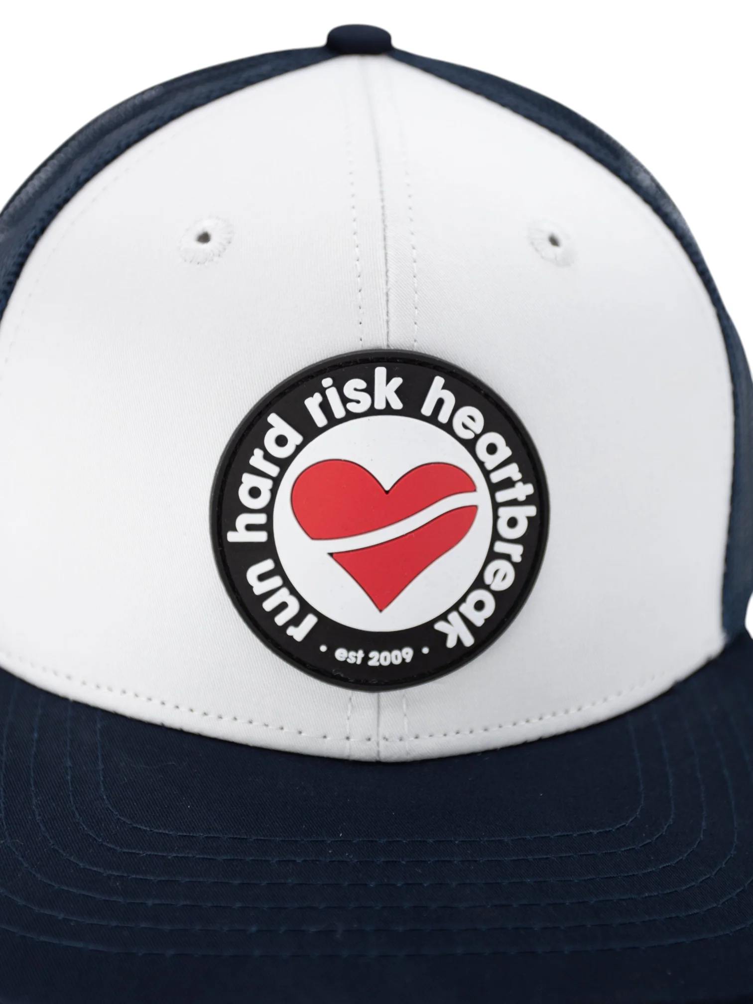 Heartbreak Run Hard Risk Heartbreak Circle Hat - Image 3