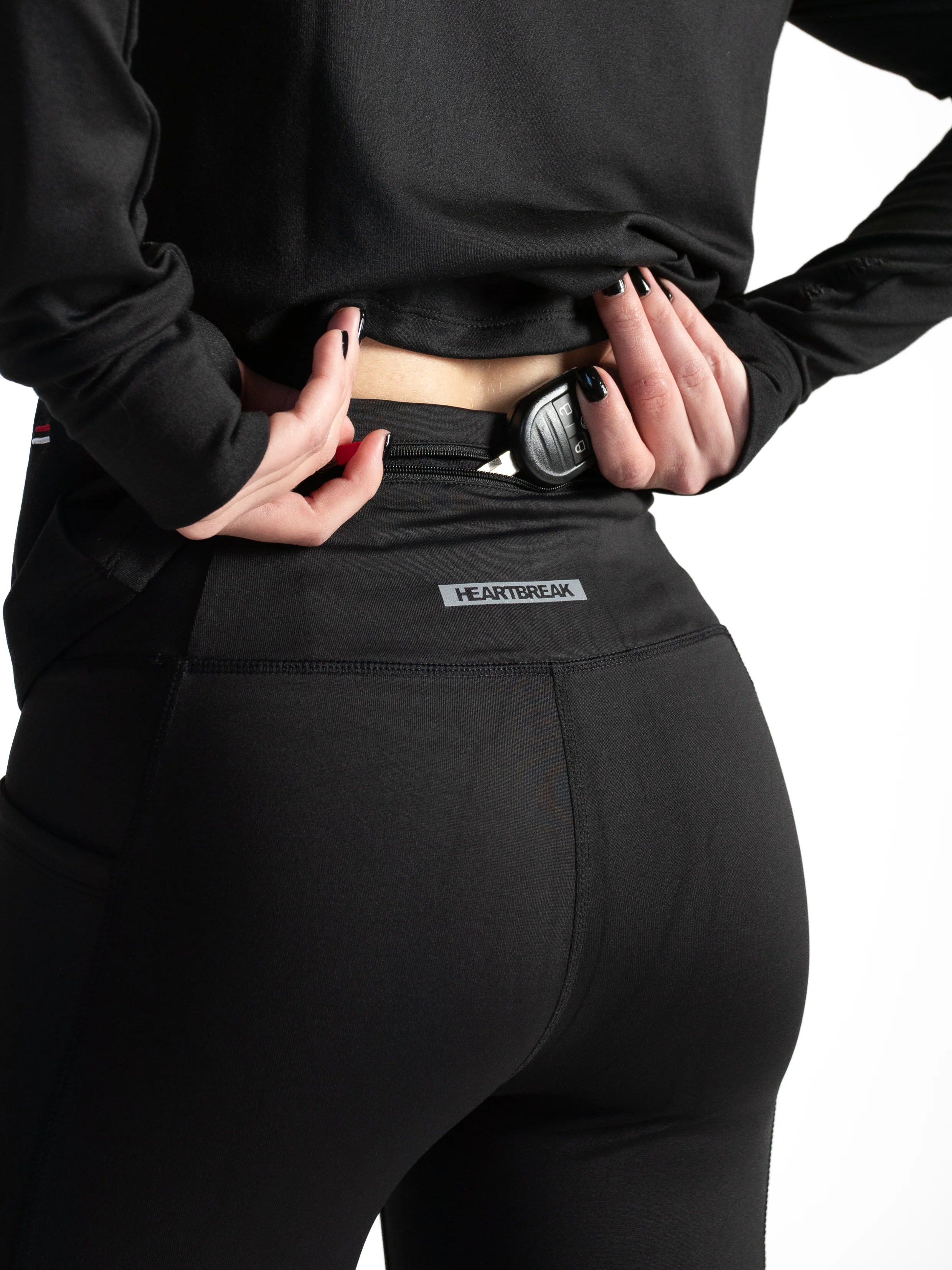 Heartbreak Women's Triple Pocket Full Length Tights - Image 33