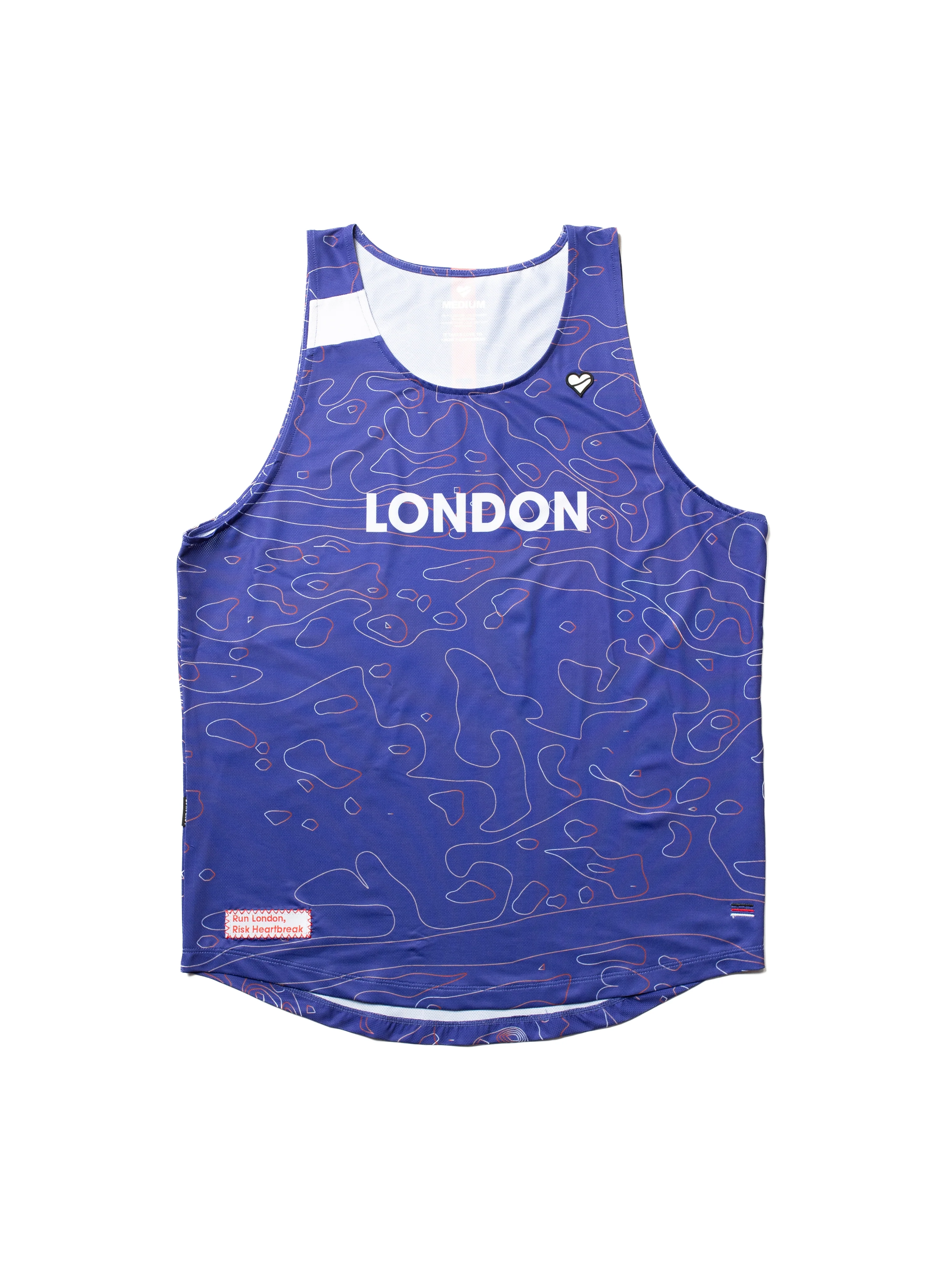 Heartbreak Men's London Singlet - Image 2