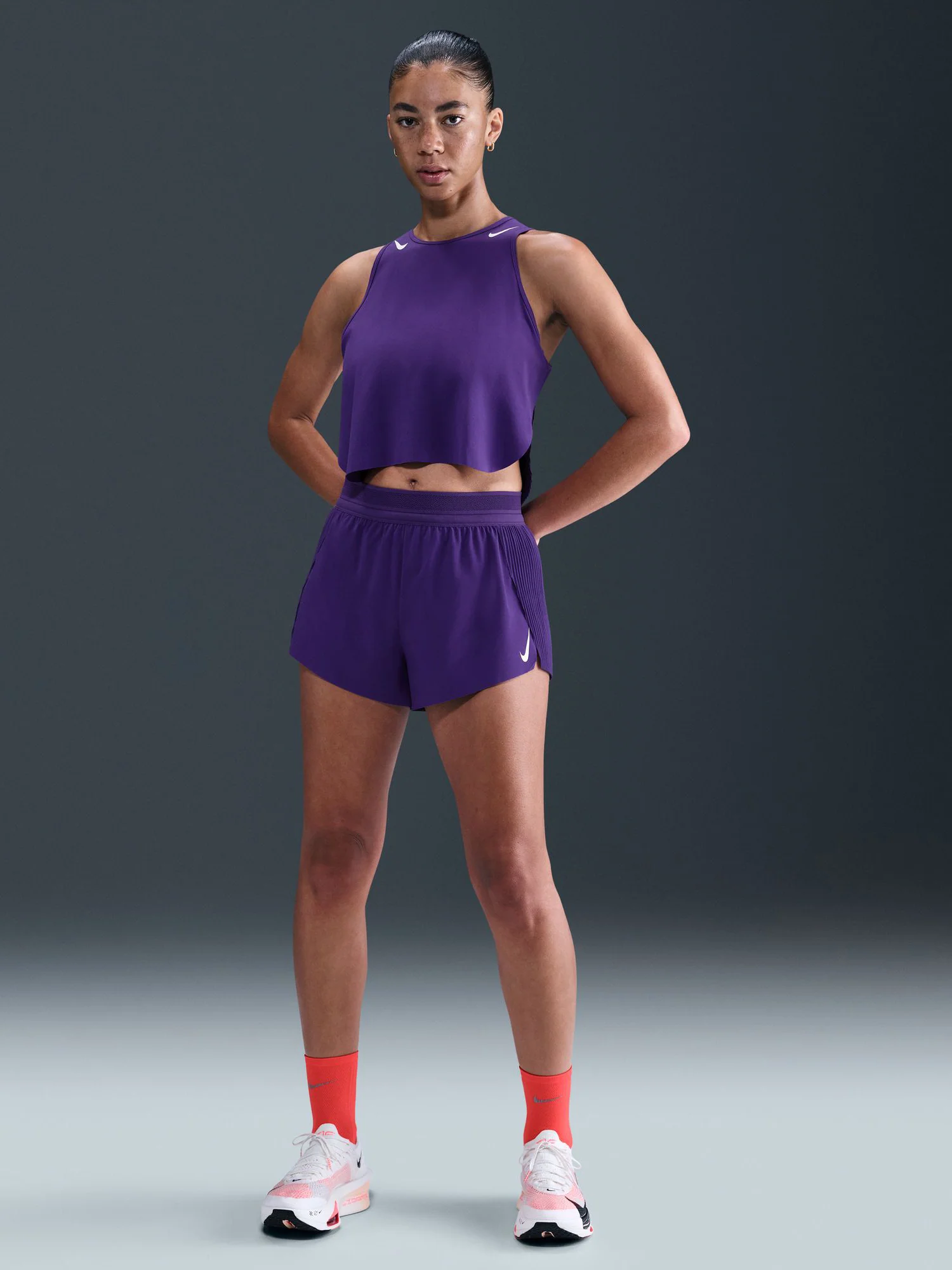 Nike Women's Aeroswift Running Shorts - Image 3