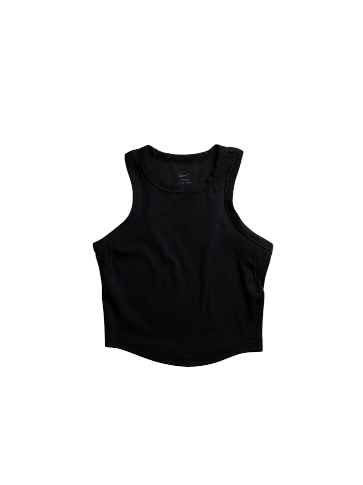 Nike Women's One Fitted Dri-FIT Cropped Tank Top - Image 2