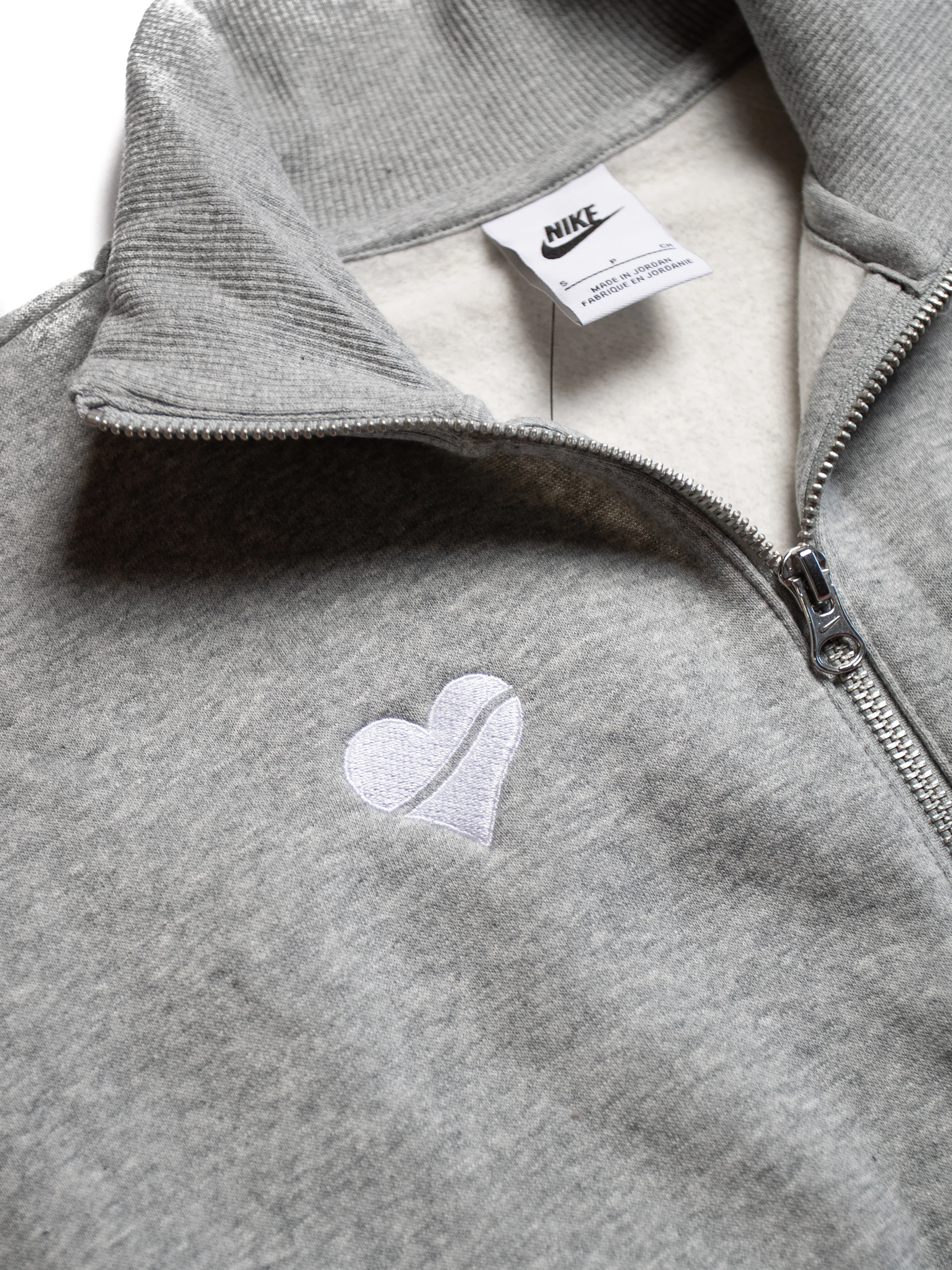 Nike Women's Sportswear Phoenix Fleece Oversized 1/2-Zip Crop Sweatshirt - Image 6