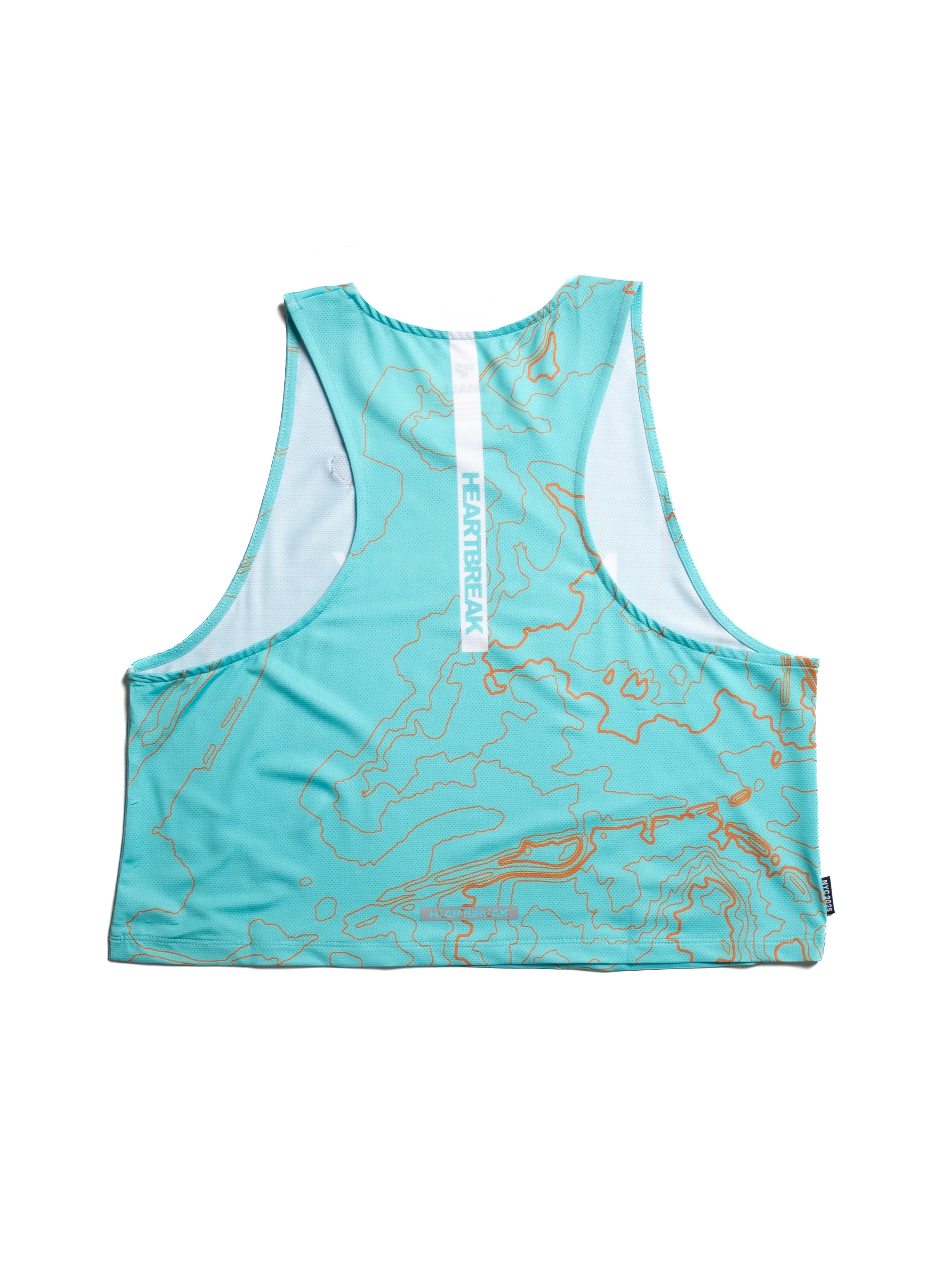 Heartbreak Women's New York Crop Singlet - Image 10