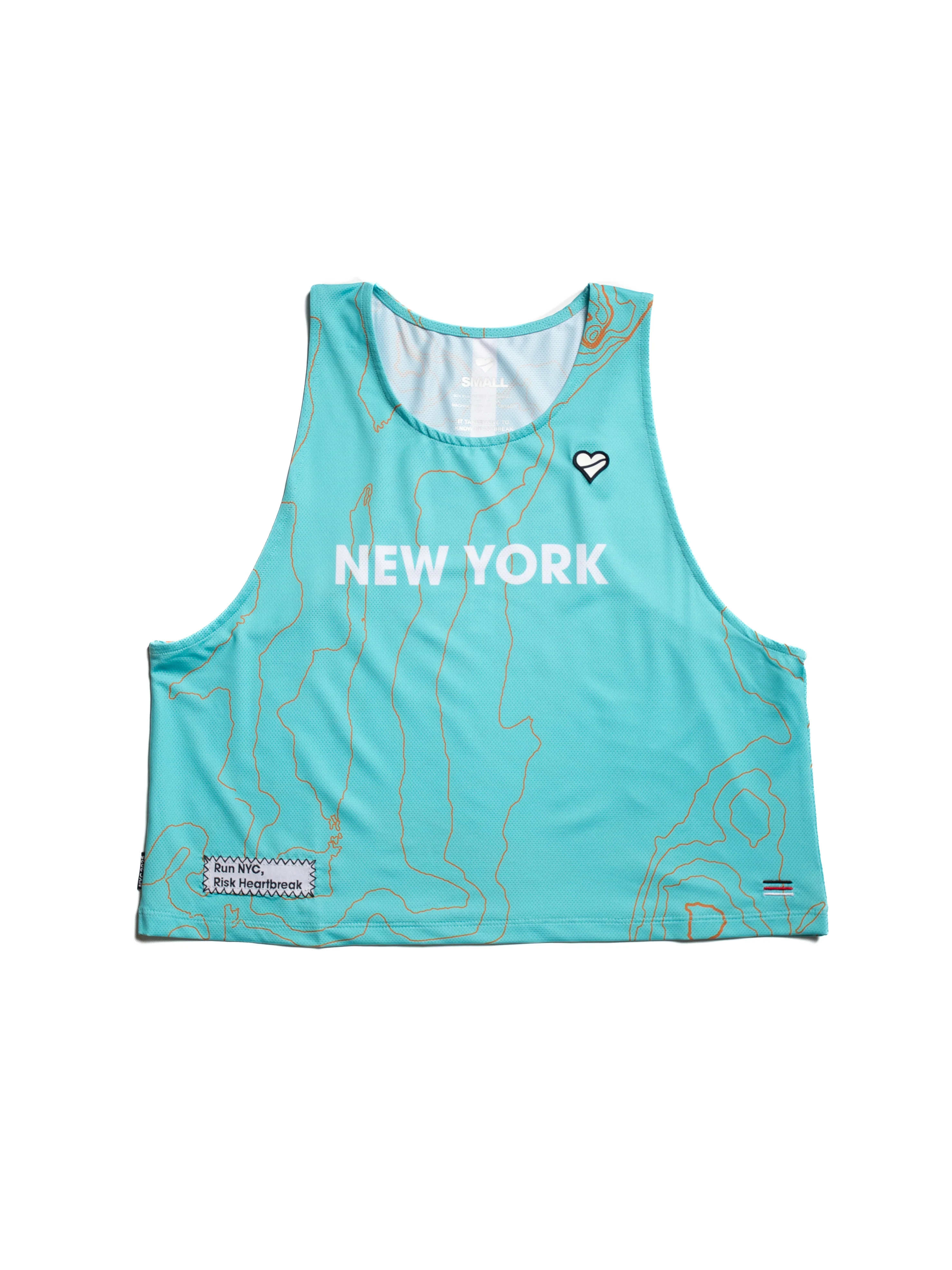 Heartbreak Women's New York Crop Singlet - Image 2