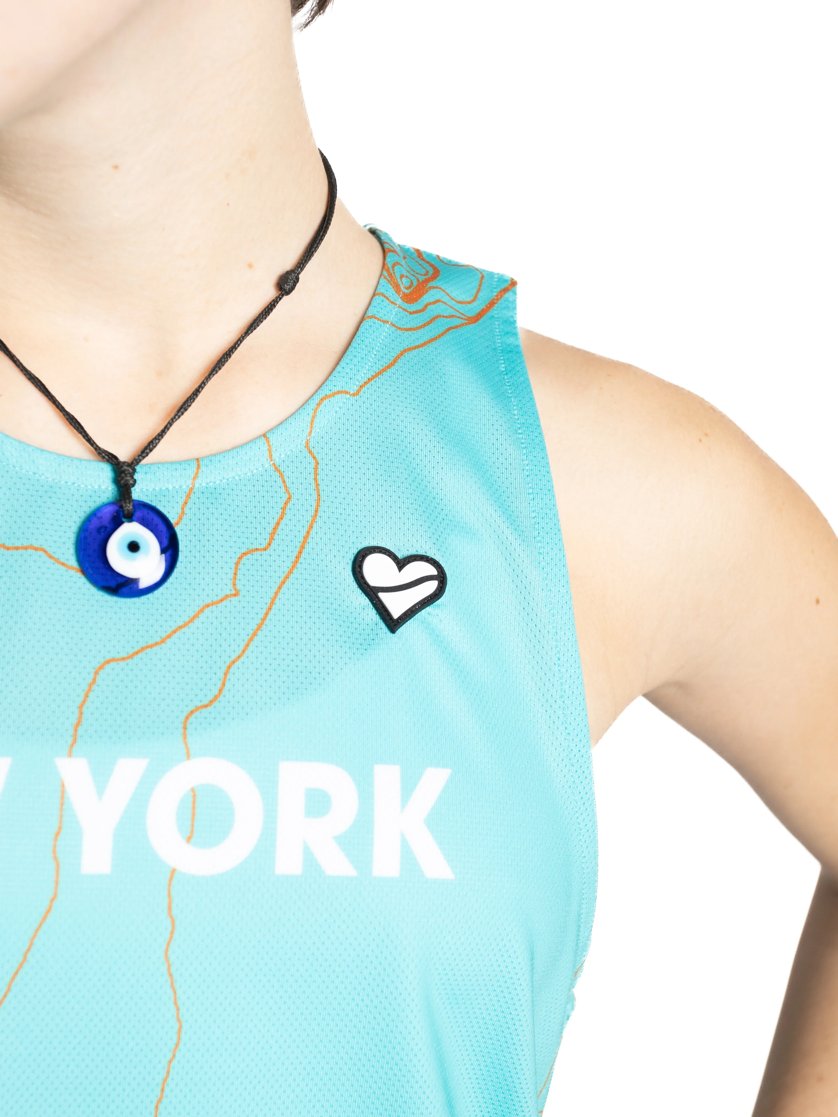 Heartbreak Women's New York Crop Singlet - Image 4